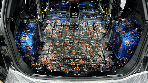 Виброизоляция багажника Джетур X70